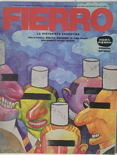 Revista Fierro N° 17 , 2008, Historieta, Trillo, Varela, X7