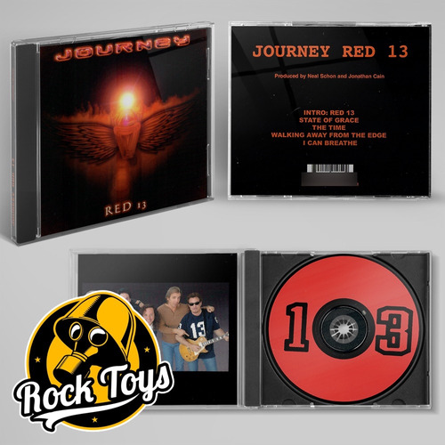 Journey - Red 13 2002 Cd Vers. Usa (Reacondicionado)