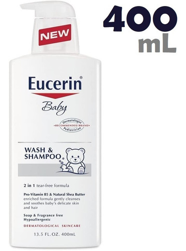 Eucerin Baby Shampoo Para Bebé - mL a $150