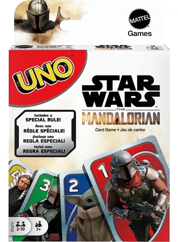 Jogo Cartas Uno Star Wars Mandalorian Baby Yoda Hjr23 Mattel