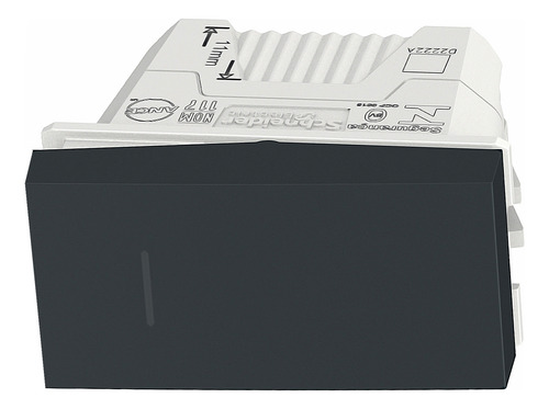 Módulo Interruptor Simples 10a Orion Grafite Schneider