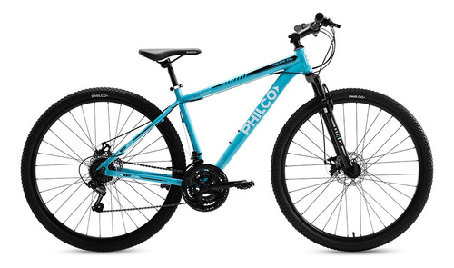 Bicicleta Philco Mtb Escape Rodado 29 Talle M 21v Shimano Color Celeste