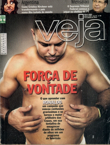 Veja 2289: Ronaldo / Selton Mello / Blake Lively / Dilma