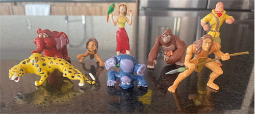 Figuras Tarzan Disney Vintage 90´s Bimbo Coleccion 8piezas