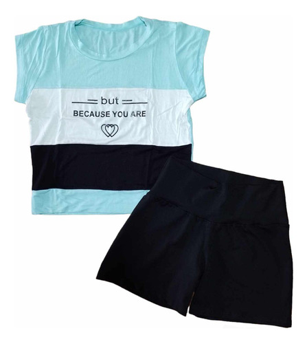 Conjunto Talle 1 Adolescente Mujer Modal Y Lycra