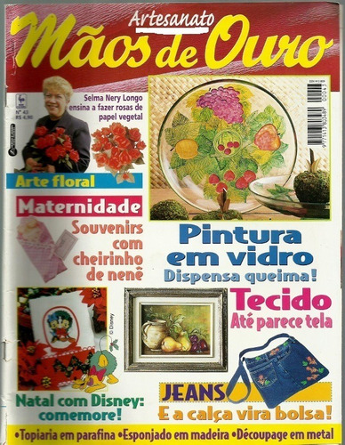 515 Rvt- Revista 2000- Mãos De Ouro Nov 43- Pintura Em Vidro