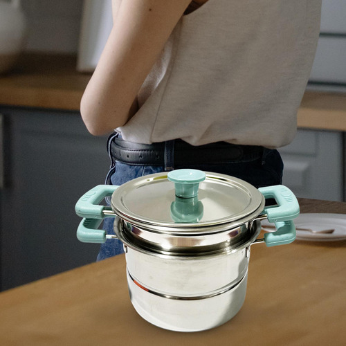 Sartén Cocina Multiusos Herramienta De Olla De Sopa Azul