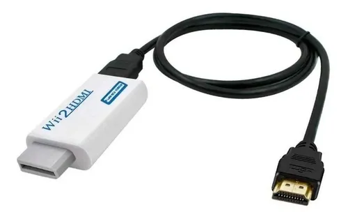 Adaptador Nintendo Wii A Hdmi + Cable Hdmi 1,5mts. Wiisanfer