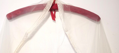 Liquido Mantilla Vintage De Tul Y Puntillas Impecable (Usado)