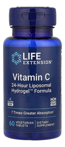 Fórmula De Hidrogel Liposomal De Vitamina C, 60 Tabletas