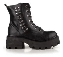 Comprar Borcegos Botas Mujer Plataforma Urbano Citadina Tachas