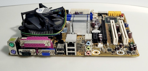Imagem 4 de 7 de Placa Mãe Ddr3 775 Pcware Pegatron Ipm41-d3 C/ Pentium E5700