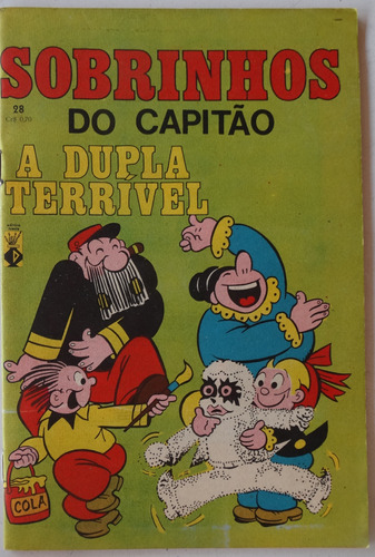 Sobrinhos Do Capitão Nº 28 Editora Trieste Mai 1971