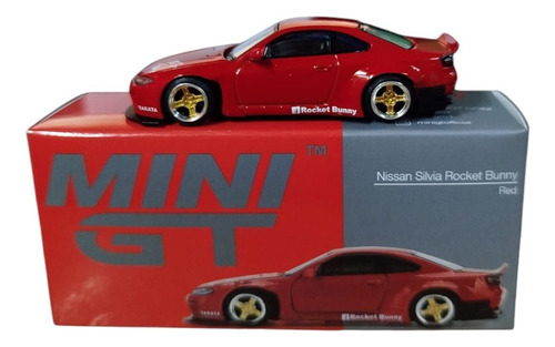 Mini Gt Nissan Silvia Rocket Bunny Rojo