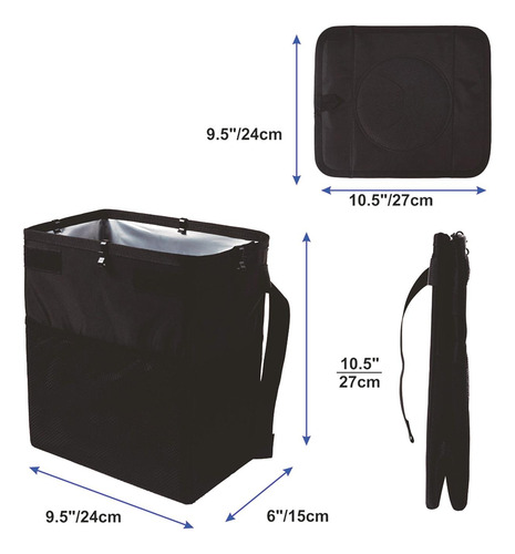 Cubo De Basura Para Coche, Cubo De Basura Colgante,