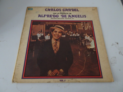 Carlos Gardel - Alfredo De Angelis Vol 2 - Vinilo Argentino