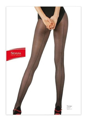 Medias Silvana Tango Art. 7835t Lenceria Bandida