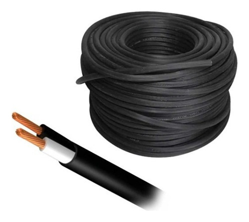 Cable Uso Rudo 2/6 Con 2 Conductores 100 Mts Peso 771 Kg  P