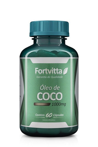 Óleo De Coco 60 Cápsulas 1000mg 2 Embalagens