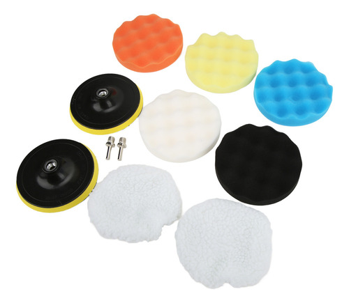 . Juego De Almohadillas De Esponja Pulidora Y Pulidora For