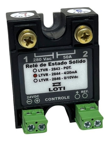 Variador De Potência Controle 4-20ma 50a Ltvr-2844-50a Loti