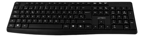 Kit De Teclado Y Mouse Acteck Kt25, Inalámbrico, Usb, Negro