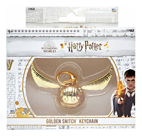 Llavero Hp 01 Snitch Dorada Harry Potter Hp8400 01, de Sin . Editorial Spin Master - Vulcanita, tapa blanda, edición 1 en español, 2021