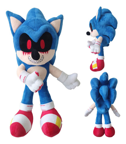 Brinquedo Pelúcia Sonic The Hedgehog 36cm Sonic.exe Br