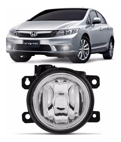 Farol Milha Honda Civic 2015 2016 Unidade