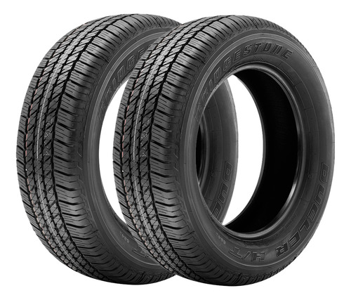 Jogo 2 Pneus Bridgestone 255/65r17 110t Dueler Ht 684 Ii Eco