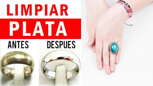 Imagen 1 de 5 de Líquido Limpiador De Joyas Y Utensilios En Plata