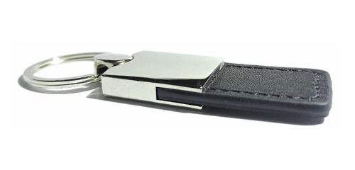 Imagen 6 de 10 de Llavero Acero Ecocuero Reversible Grabado Laser Estuche