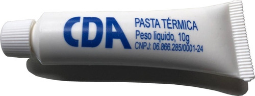 Pasta Termica Bisnaga 10g Cda P/ Processador Chip Led E Cpu