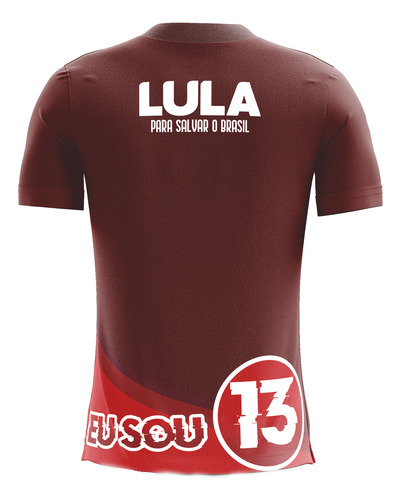 Camisa Personalizada Presidente Lula Para Salvar O Brasil