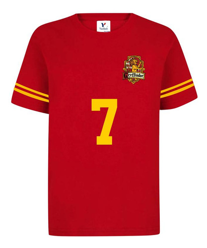 Playera Gryffindor Harry Potter Quidditch Hogwarts