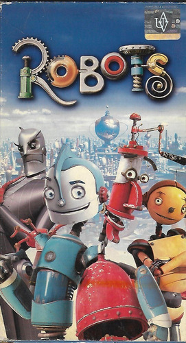 Robots Vhs Animación Ciencia Ficción Aventuras