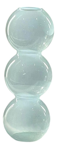 Vaso De Bolha De Vidro Vaso De Vidro Para Lago Azul
