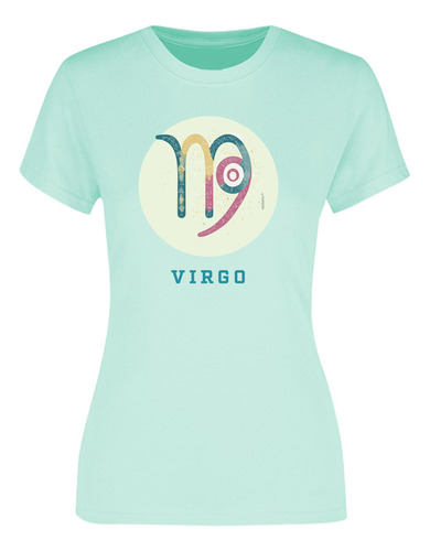 Playera Mujer Diseño Zodiaco Signo Virgo - Moda