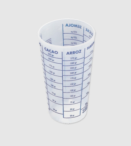 Vaso Medidor Flexible 325cc Plástico