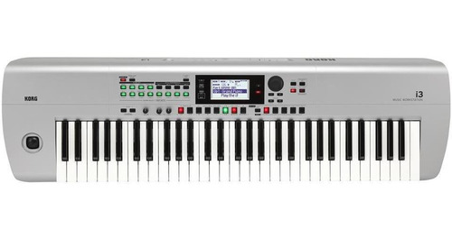 Korg I3 Silver 61 Teclas 790 Sonidos 