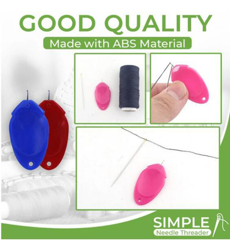 Needle Threading Hand Or Machine Threading Set Of 10