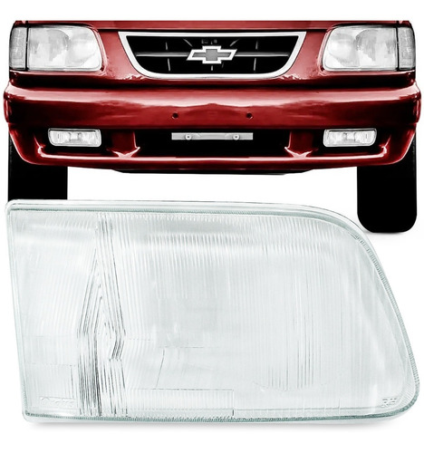 Lente Vidro Farol S10 S-10 Blazer 1996 1997 1998 1999 2000