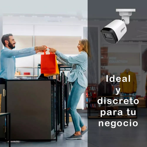 Kit Circuito Cerrado 4 Cámaras B1a21n-u Dahua 2mp 2tb Baluns