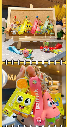 Llavero Nickelodeon Bob Esponja Personajes