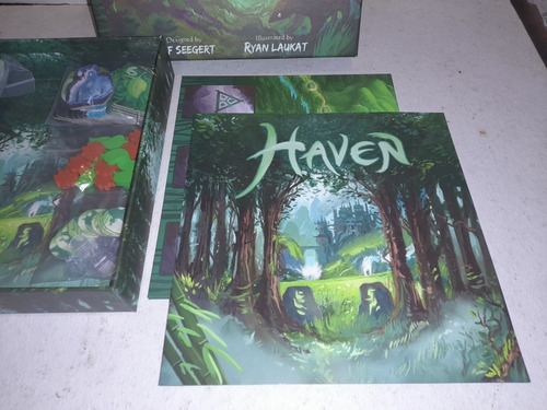Haven Juego De Mesa Red Raven Games (Usado)