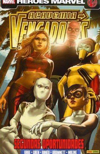 Academia Vengadores 05: Segundas Oportunidades, De Tom Grummett. Editorial Panini Marvel España, Tapa Blanda, Edición 1 En Español