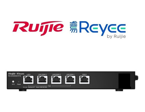 Router Cloud Switch Ruijie Rg-eg305gh-p Vpn 5 Puertos 4 Poe+