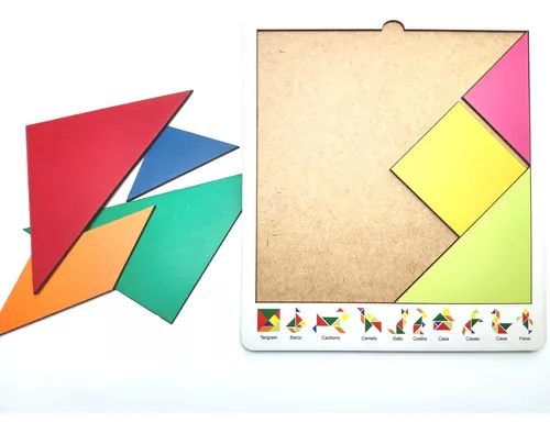 Tangram + 16 Jogos Educativos P Imprimir Promoção Frt Grátis