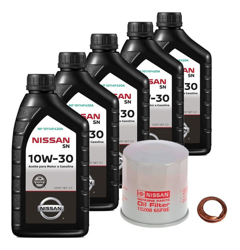 Kit Cambio De Aceite Nissan Kicks - Original