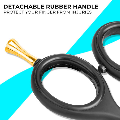 Tijeras De Corte De Cabello Inoxidable De 6.5 Para Salón Y U